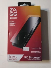 iPhone 6.1 Pro (2023) Screen Protector ZAGG Glass XTR3 Invisible Shield NIB