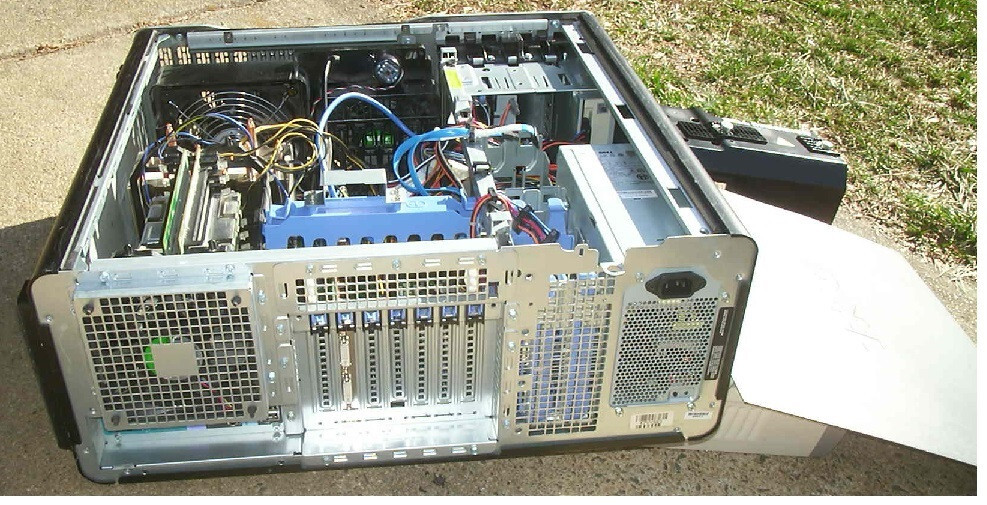 Dell Precision T7400 Tower, Dual Xenon CPU, 8G-Ram, Video