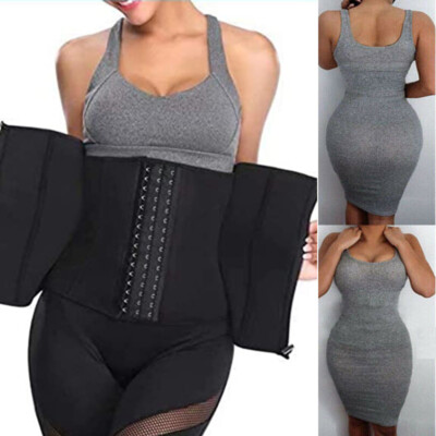 Women's Neoprene Waist Trainer Corset - Faja Reductora Para Abdomen S-XXXL
