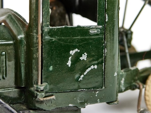 BRITAINS LTD No. 1335 Army Lorry 6 wheel Tipper WOOD Bed WWII 1950's EXC! #V44 - Picture 16 of 24