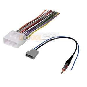 Car Stereo install Radio wire harness +antenna for 2013-2015 Nissan
