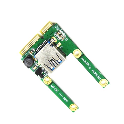 Hot Mini PCI-E Card Slot Expansion to USB 2.0 Interface Adapter Riser Card - Picture 3 of 4