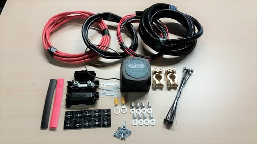 Kit de Carga Dividida Carga 12V 140 Amp Sensible al Voltaje 110 Amp Resistente Cable 1M - Imagen 2 de 5