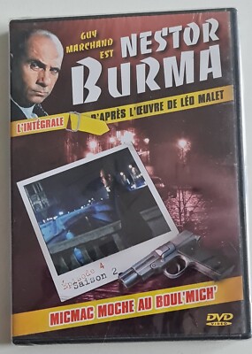Nestor Burma. Micmac hässlich mit Boul'mich. DVD 8. Neu s/blister.
