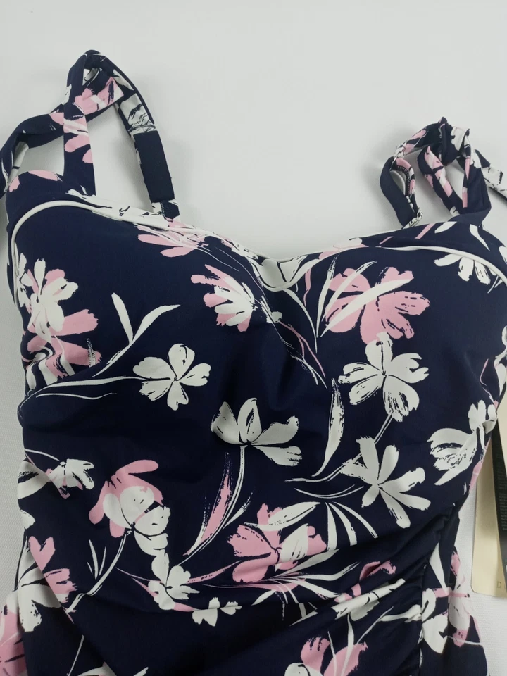 Top de natación Profile by Gottex Tankini para mujer talla 34D ajusta correas sujetador incorporado Foto 2 de 4