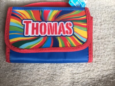 Brotzeittasche umweltfreundlich persönlicher Name drauf Thomas neu unerwünschtes Geschenk