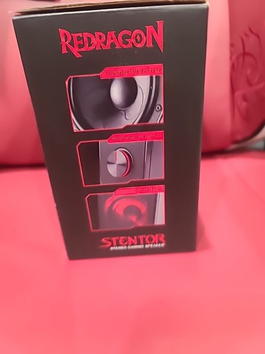 Redragon GS500 Stentor PC Gaming Speaker, 2.0 Channel Stereo Desktop Computer Sp - 第 3/4 張圖片