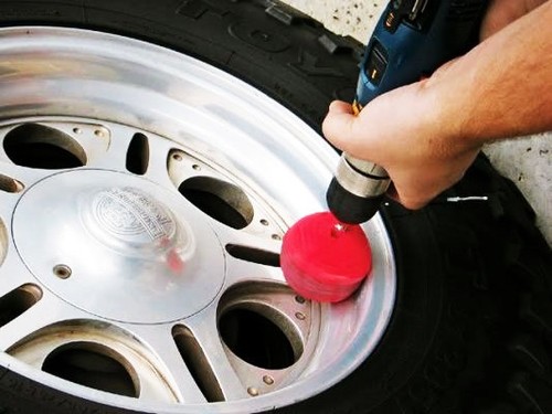 3" Super Soft Drill Power Ball Polisher Buffing Alloy Wheel Cleaning Detailing - Picture 3 of 3