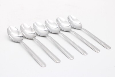 6x Justinus Menülöffel Suppenlöffel Löffel Set 6tlg. Edelstahl Länge 19,5 cm