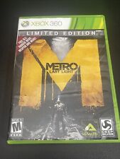 Metro Last Light Limited Edition Xbox 360 - Complete CIB