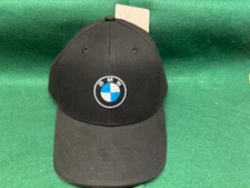 BMW BLACK SANDWICH VISOR BASEBALL CAP