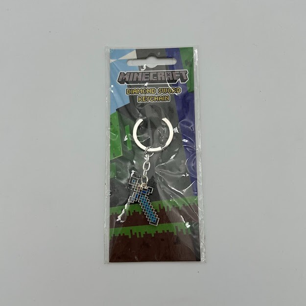 Llave De Minecraft Espada De Diamante O Pico De Diamante O Ambos Tú Eliges