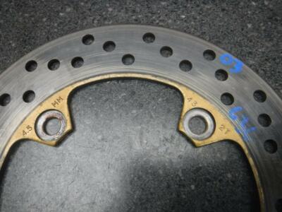 03 Kawasaki Ninja ZX6R ZX636 ZX-636 Rear Brake Rotor 24J | eBay
