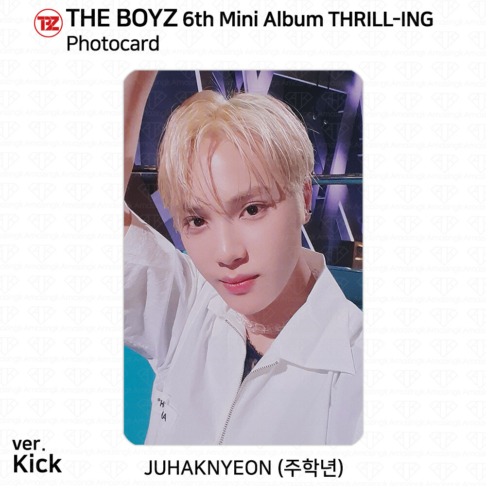 The Boyz 6th Mini Album Thrill-ing Official Photocard