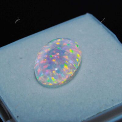 Mexican Fire Opal 10.9 Ct Natural Boulder Cabochon Cut CERTIFIED Loose Gemstone