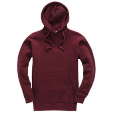 Premium Quality Plain Adults Hoodie Hooded Sweatshirts New Spirit Sizes S-XXL