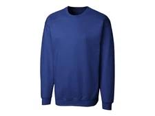CLIQUE BY CUTTER & BUCK MARINE BLUE CREWNECK SWEATSHIRT SZ: 5XL 5X New