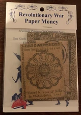 Revolutionary War Replica Currency 