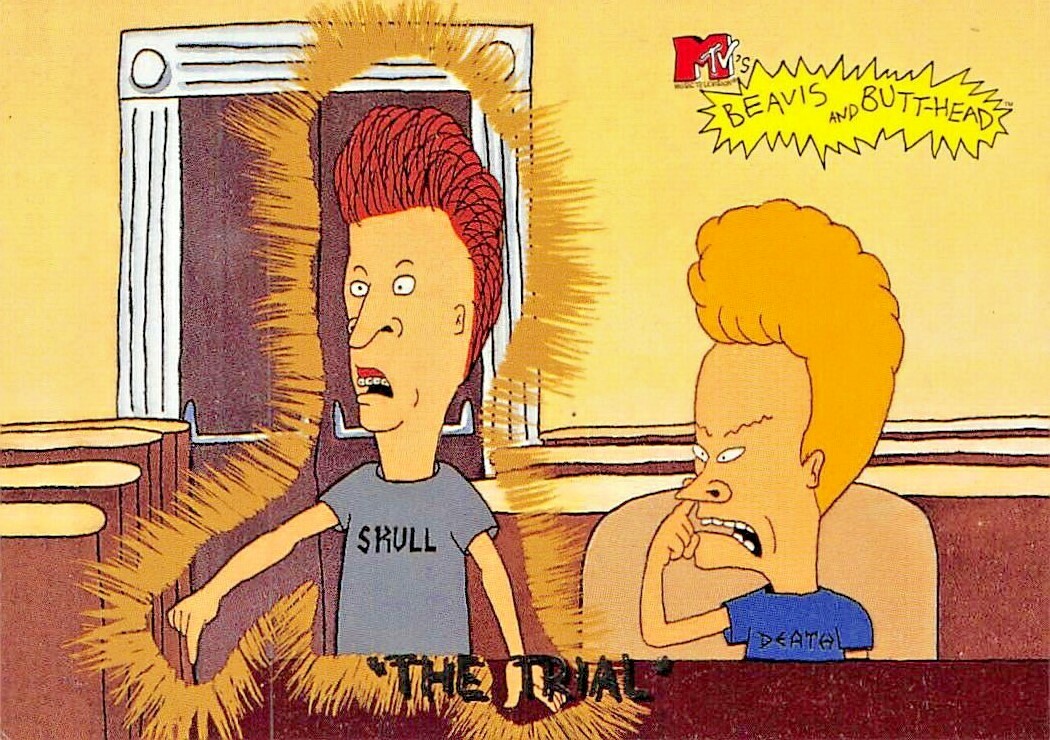Y*t様 Beavis and Butthead フィギィア3 ビデオ4ポストカ Beavis and Butt-Head 1994 Fleer Ultra Trading Card #4169