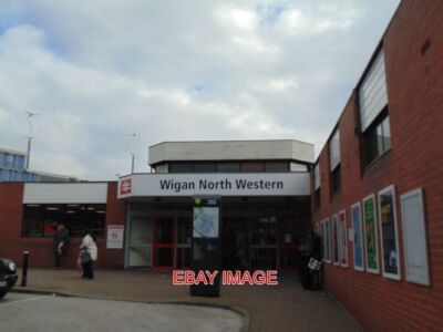 FOTO WIGAN NORDWESTBAHNHOF AN DER WESTKÜSTE HAUPTLINIE