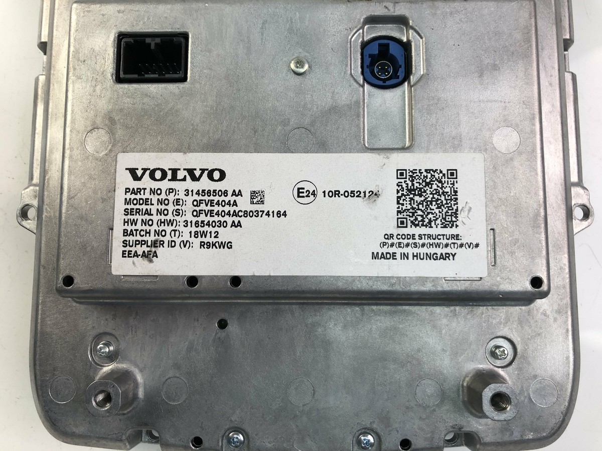 Y2502 VOLVO Navigation Display 31456506AA | eBay