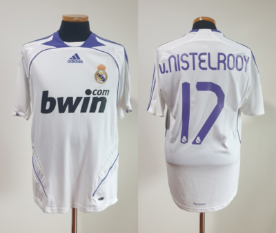 S) REAL MADRID SHIRT JERSEY VAN NISTELROOY MANCHESTER HOLLAND | eBay