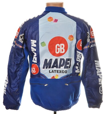 【希少】MAPEI マペイ　Italy　イタリア　サイクリングジャージ　M 希少】MAPEI マペイ Italy イタリア サイクリングジャージ M
