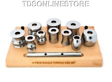 Bracelet Bangle Forming Set  Concaved,Domed And Flat  10 Dies