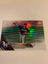 2016 Topps Update Rainbow Foil #US7 Blaine Boyer Milwaukee Brewers