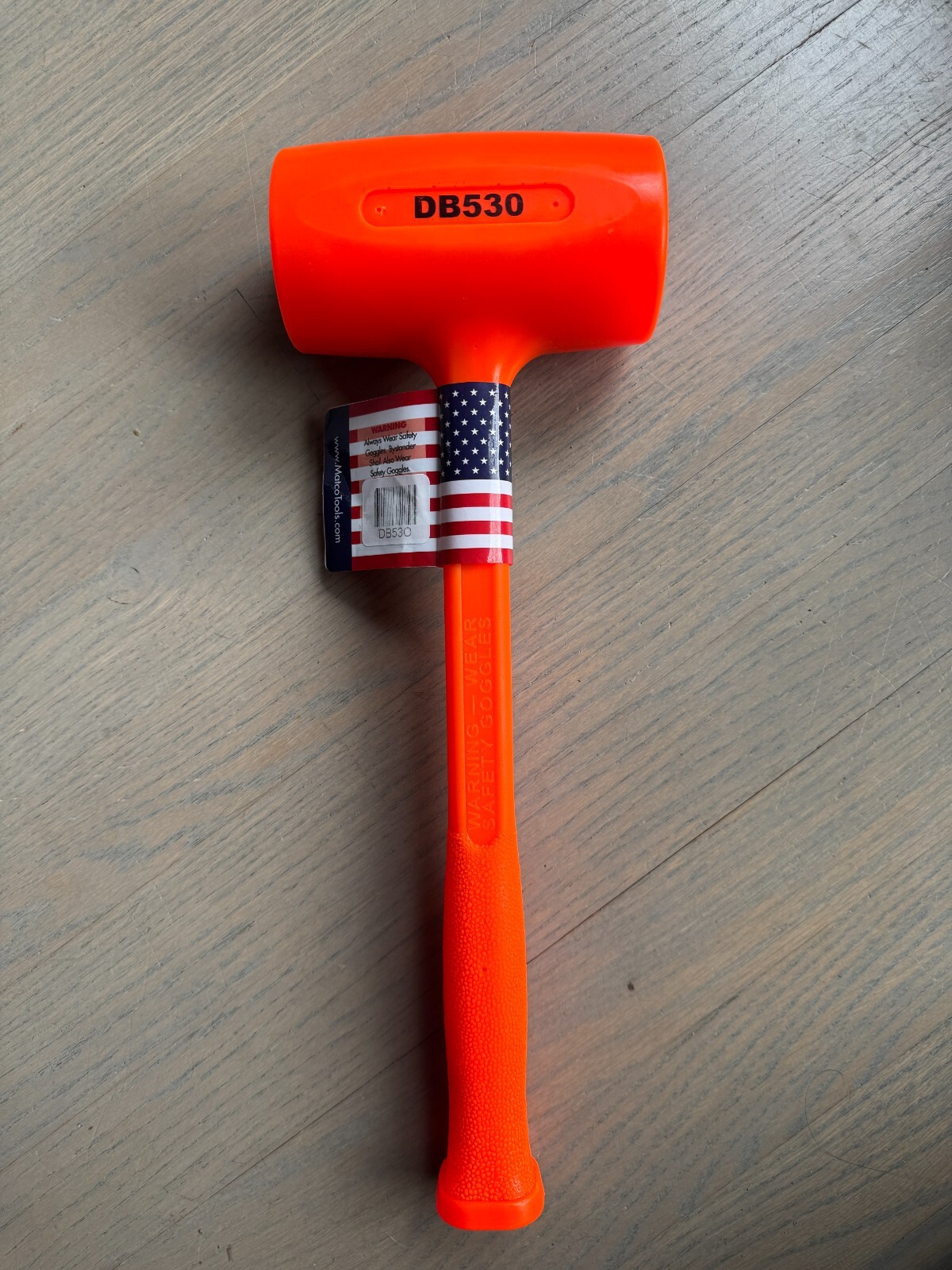 Matco Tools Dead Blow Hammer DB53O - Fluorescent Orange