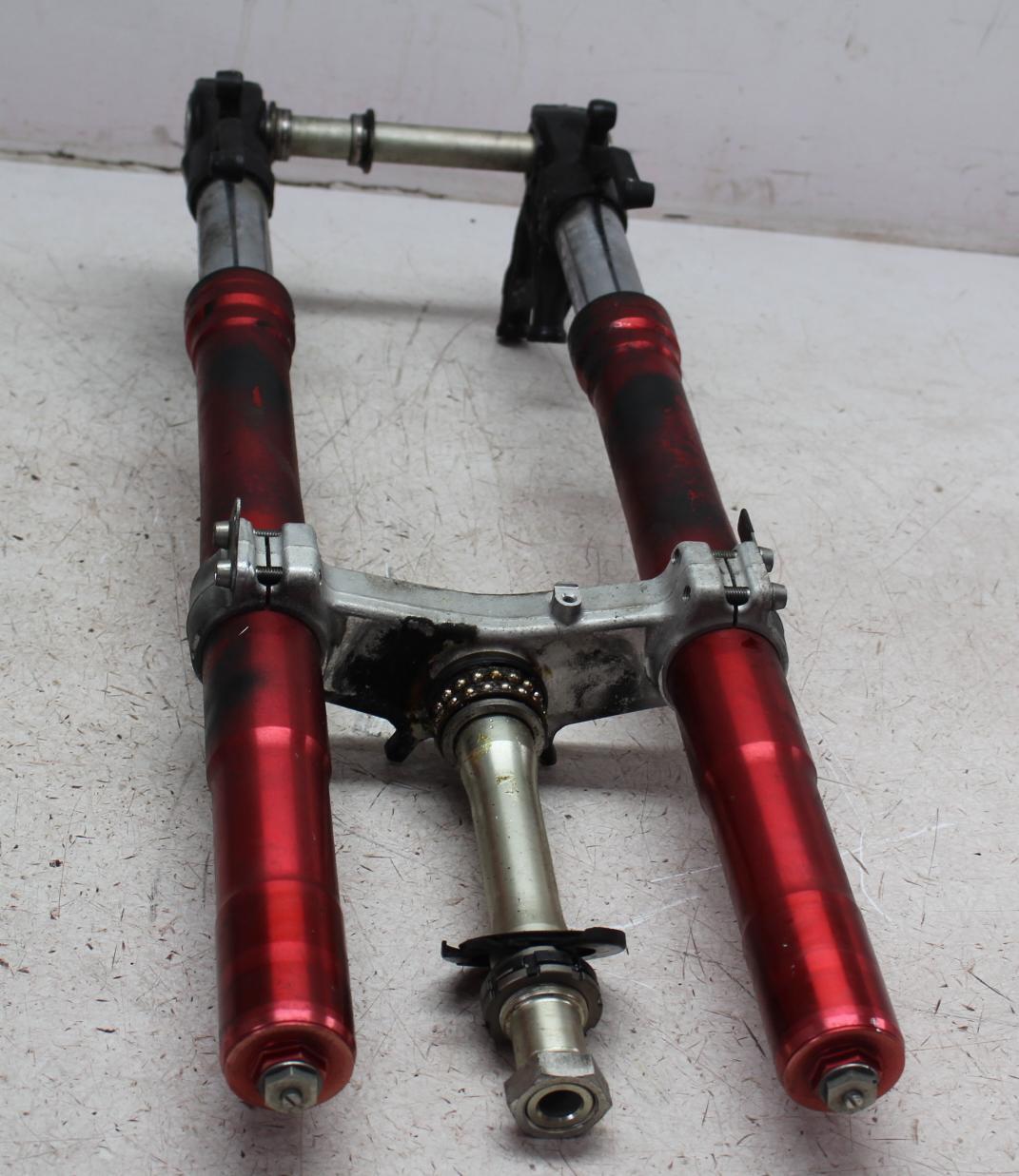 0708 KAWASAKI NINJA ZX6R FRONT FORKS SHOCK SUSPENSION SET PAIR eBay