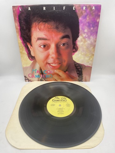 Marcos Caminero y Orquesta Sui Genesis La Rifera LP 1989 J&N 509 Latin Merengue