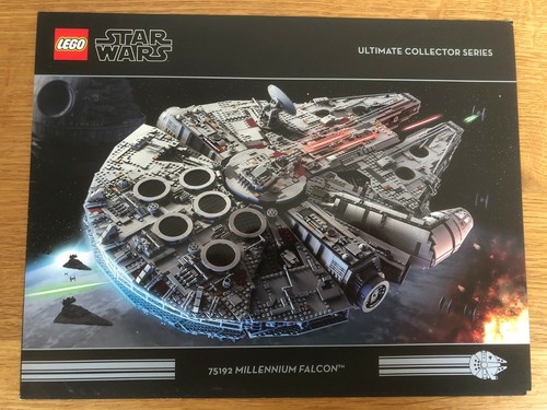 LEGO 75192 MILLENIUM FALCON STAR WARS LEGO COLLECTORS SERIES BROSCHÜRE