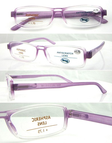 Gafas de lectura ligeras +0,5~3,25 bisagra de resorte brazo degradado color gelatina L349 - Imagen 16 de 22