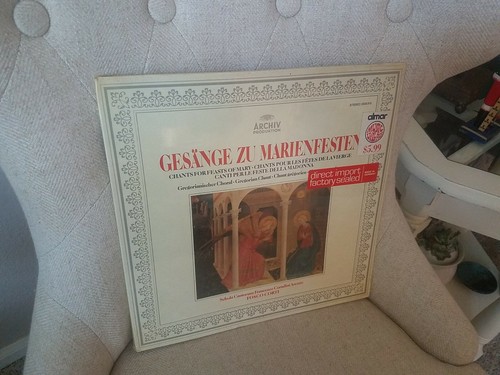 Sealed 1976 GESANGE ZU MARIENFESTEN/Chants for Feasts of Mary LP GERMAN ARCHIV - Picture 7 of 7