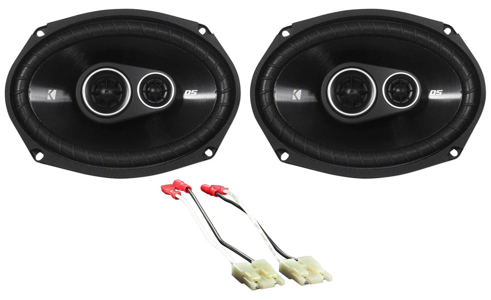 Комплект для замены задних динамиков Kicker DSC 6x9 для Cadillac Seville 1984-1991 годов выпуска