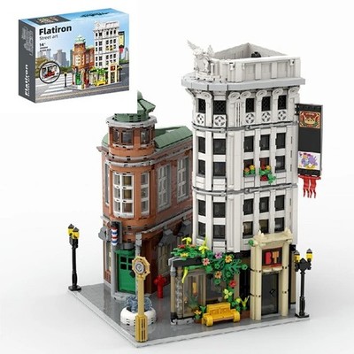 MOC The Flatiron Building New York  Buildings Blocks Sets 4500 pcs box gift set