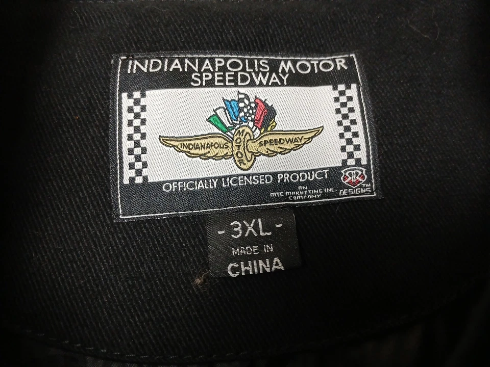 Chaqueta de Carrera Indianapolis Motor Speedway Para Hombre Talla 3XL ERA CENTENARIA 100 años Foto 4 de 4