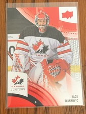 jack ivankovic  2025 Team Canada Hockey #27  Red Foil