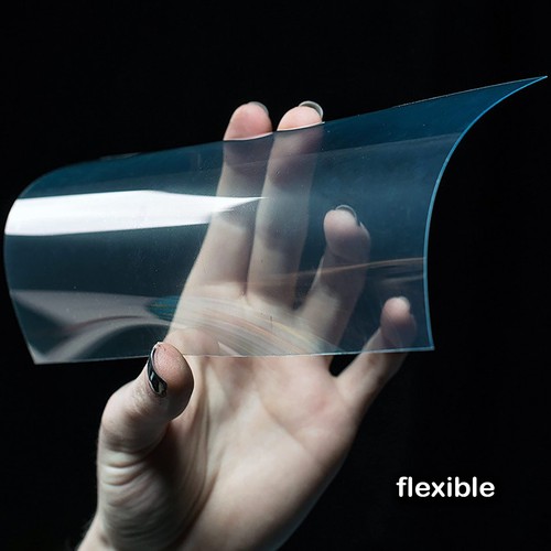 Klare Polystyrol flexible Kunststoffplatte Platte 8,5" x 11" (0,020 Dicke), Idee... - Bild 4 von 7
