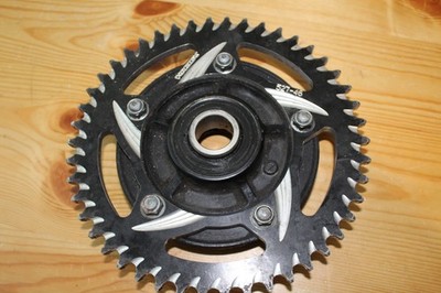 2006 Suzuki Hayabusa GSX1300R REAR HUB SPROCKET CARRIER & VORTEX SPROCKET #468