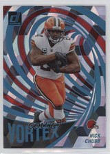 2023 Panini Donruss Vortex Cubic 19/50 Nick Chubb #VOR-13 n0c