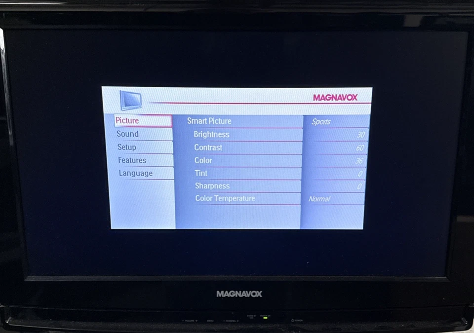 Magnavox 19MF330B 19" 720p HD LCD Television-No Remote-Working! - Image 3 of 4