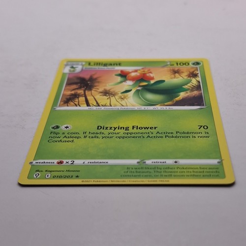 Lilligant Pokémon Card 010/203 Evolving Skies 2021 Stage 1 Rare Grass - Imagen 2 de 6