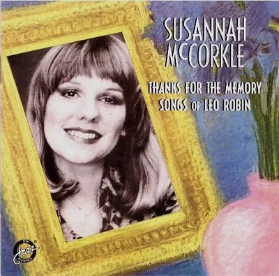 CD Susannah McCorkle Thanks For The Memory-Songs Of Leo Robin The Jazz Allian