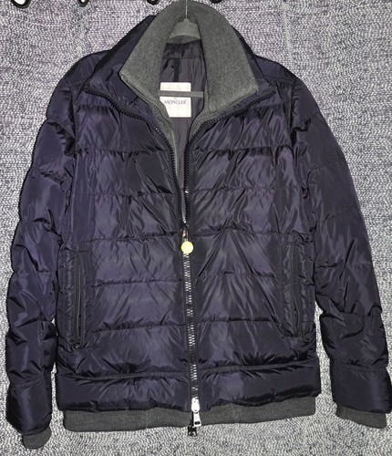 Moncler Maya Giubbotto Men's Size 6, XL Down Puffer Jacket Black