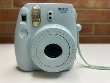 Fujifilm Instax Mini 8 Ice Blue Instant Camera    Tested  Working