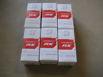 2 dz BRAND NEW  Bridgestone Tour B RX Mindset golf balls White 2 ball Prototype