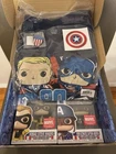 Marvel Collector Corps Captain America Year of the Shield Box Size M Two Funkos