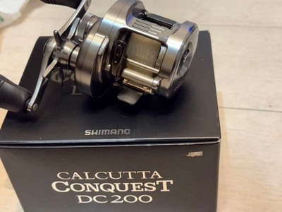 Shimano 20 Calcutta Conquest DC 200 Right Handle Baitcasting Reel